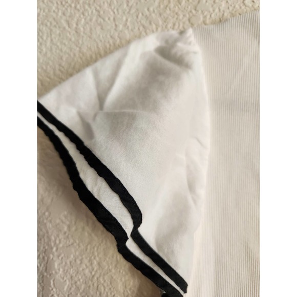 Lauren Ralph Laurn Women Basic White Top 1x - Picture 6 of 6